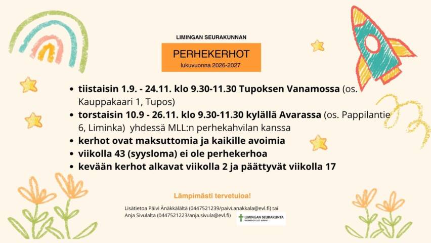 kukkia, tähtiä, sateenkaari